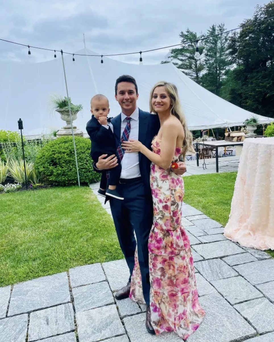 Jesse Squillace, co-owner of Hunter Construction, with his family